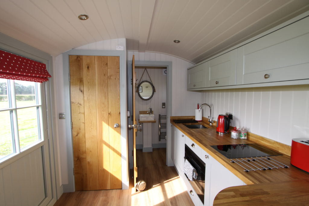 Hebridean Hut living space