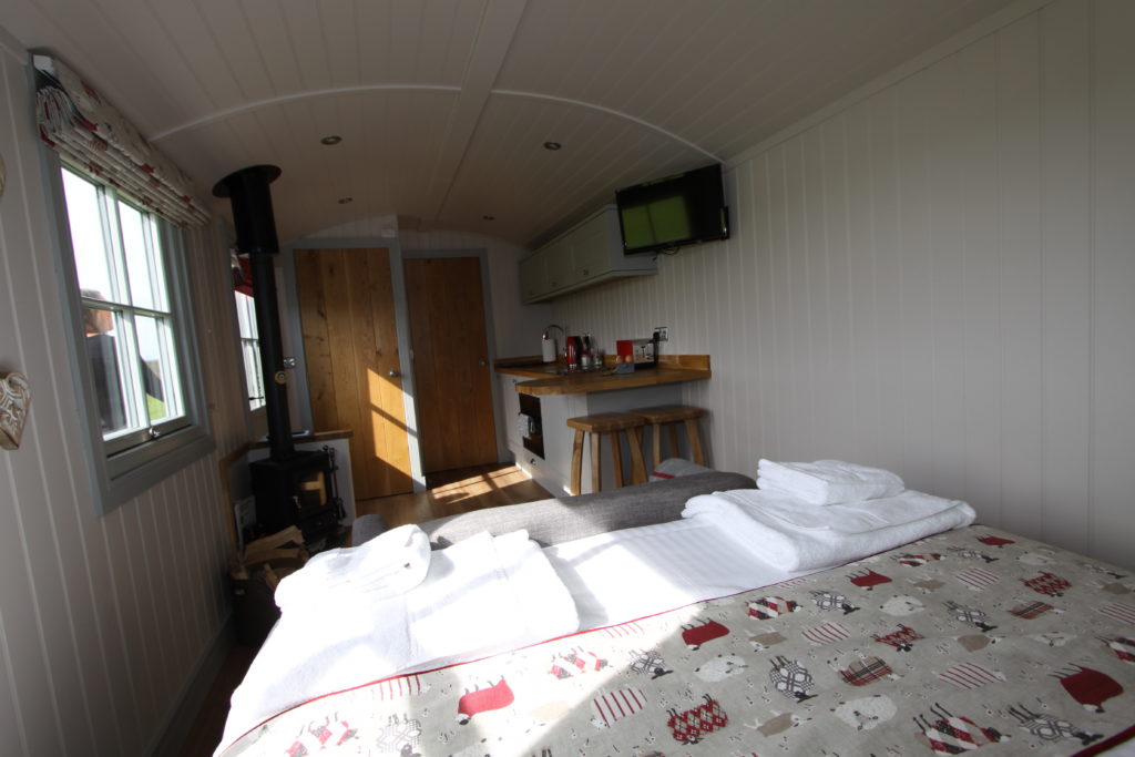 Hebridean Hut interior